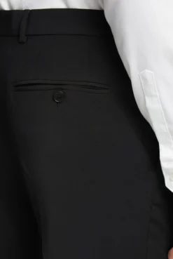Anzughose aus Wollmischung, schmal geschnitten