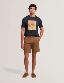 Baumwoll-T-Shirt mit Blumenmuster