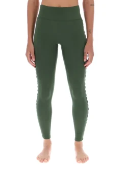 Bequeme Stretch-Yoga-Leggings mit Muschelsaum