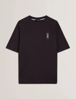 Besticktes TB-Logo-T-Shirt mit lockerer Passform