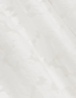 Burnout-Midi-Kleid mit Blumenmuster und tiefer Taille