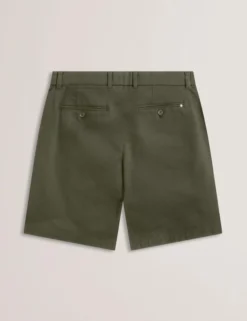 Chino-Shorts aus Baumwollmischgewebe mit regulärer Passform