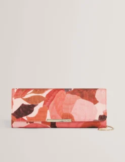 Clutch-Tasche mit Blumenmuster