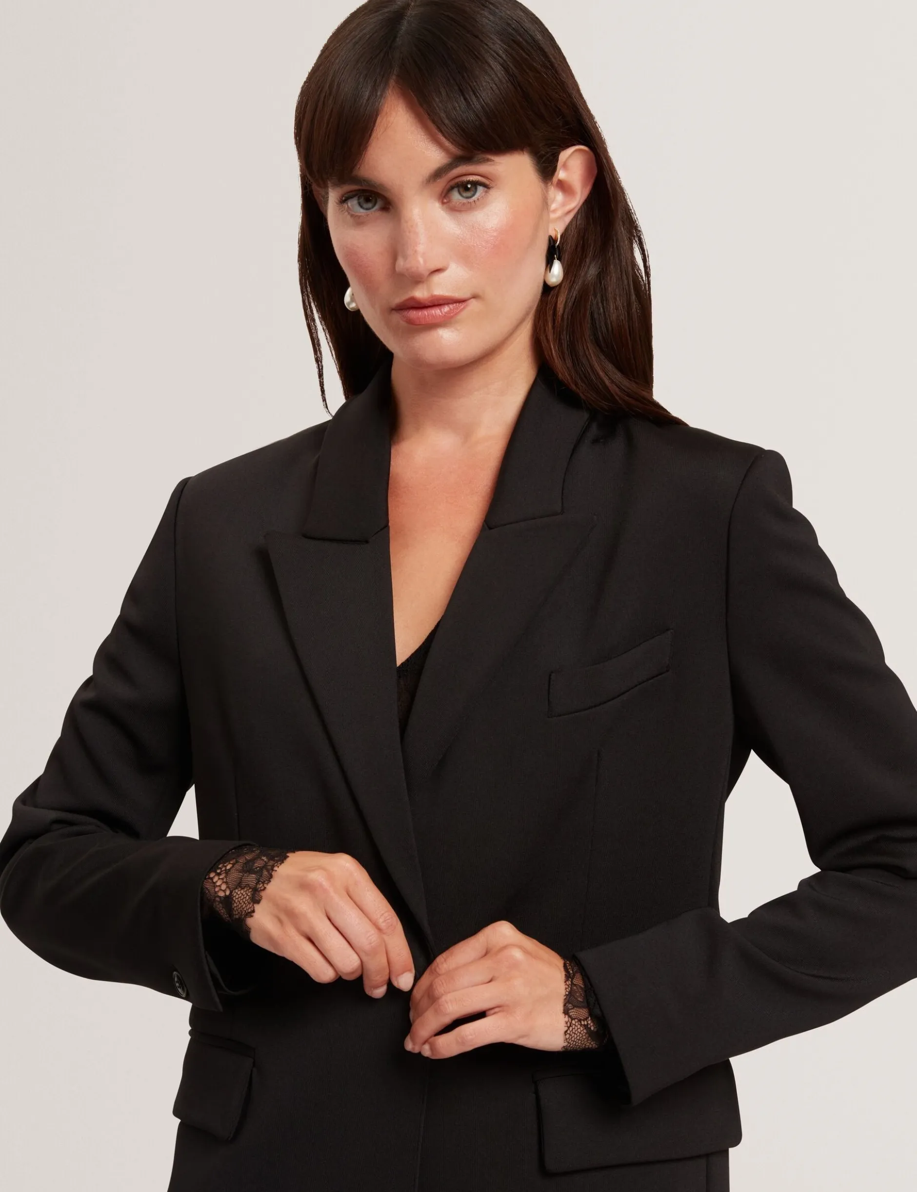 Einreihiger Ponte Boyfriend-Blazer
