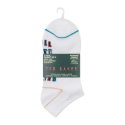 3er-Pack kontrastfarbene Zehenkappen-Sneakersocken