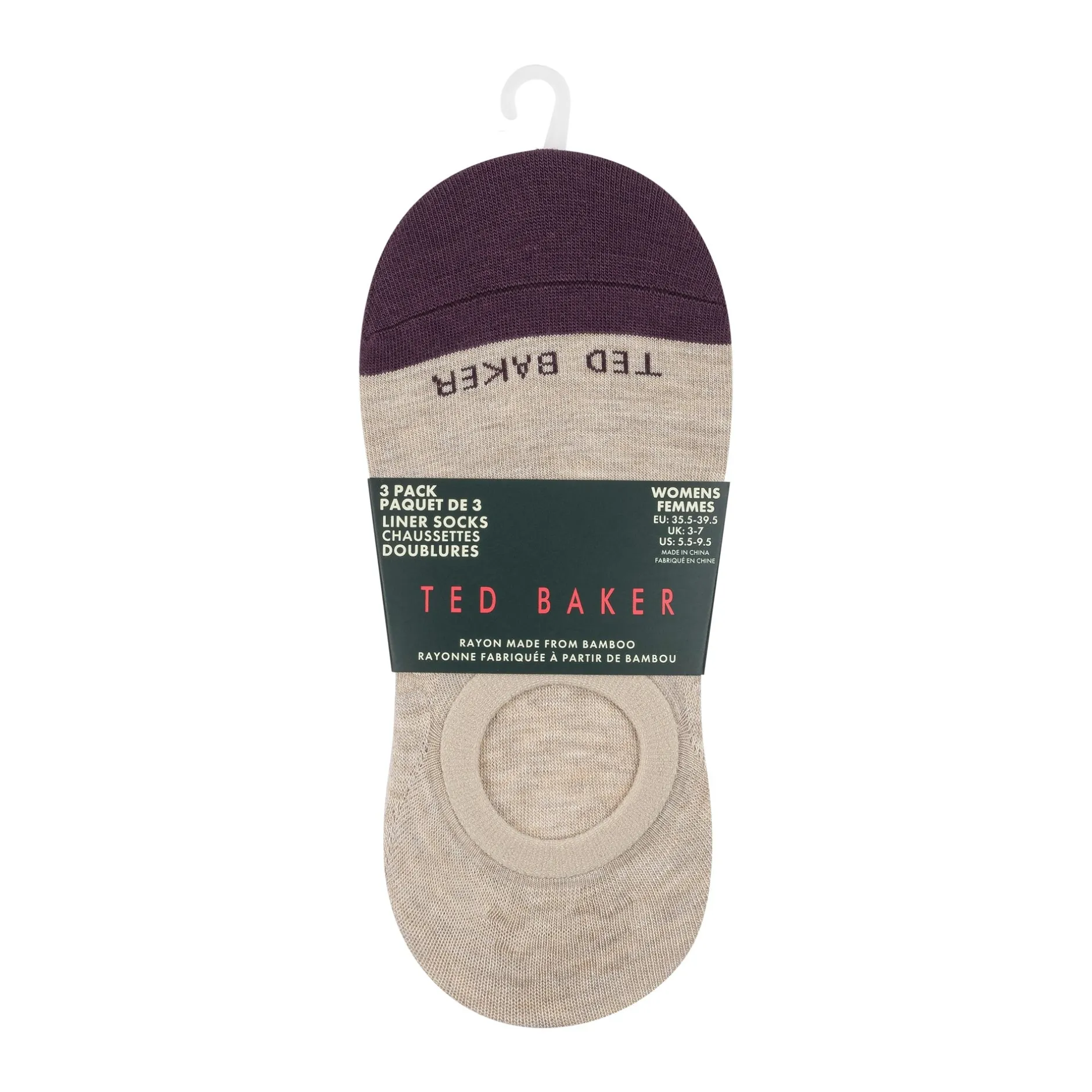 3er-Pack Liner-Trainersocken