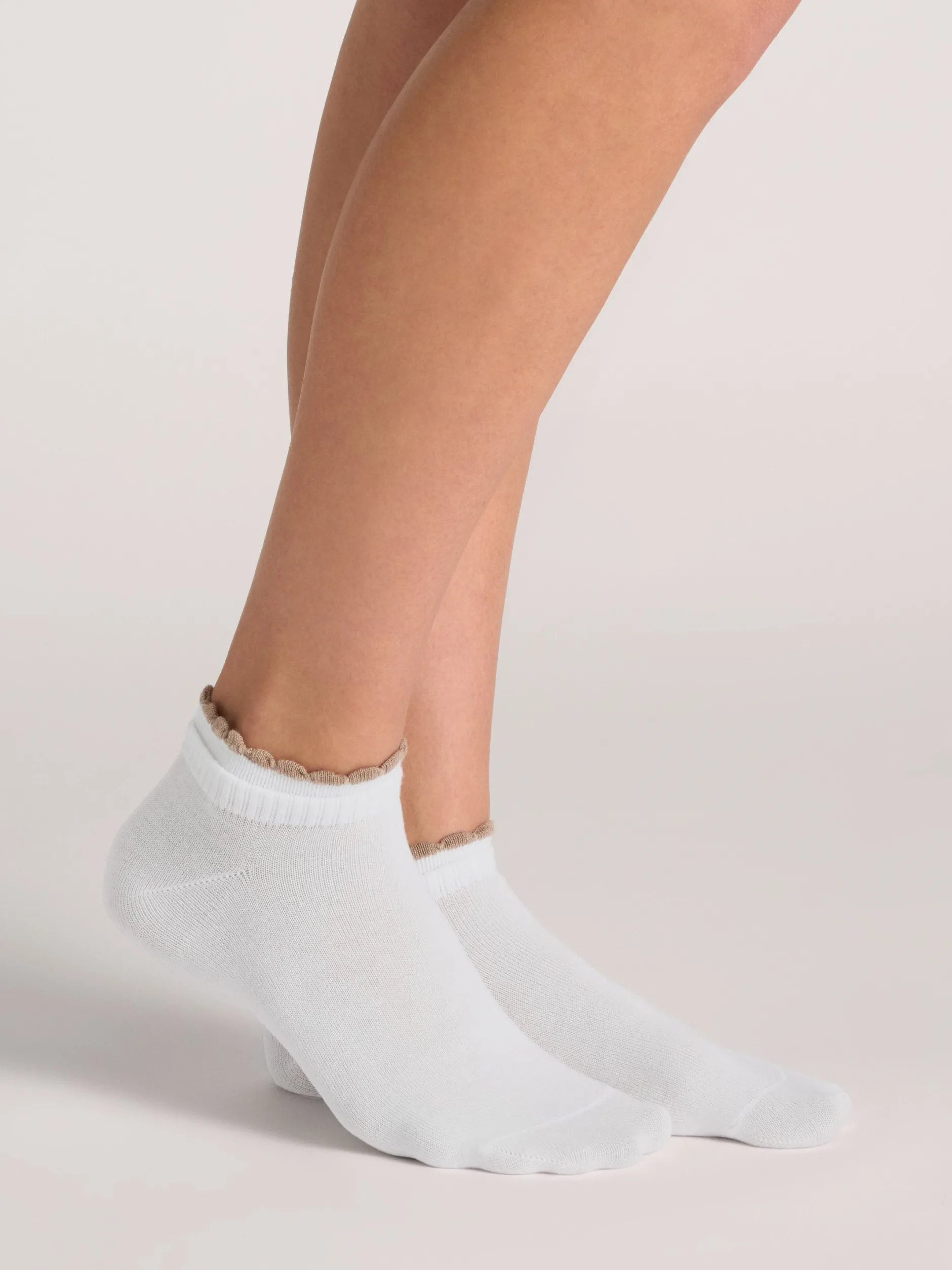 3er-Packung kurze, gewellte Knöchelsocken