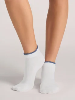 3er-Packung kurze, gewellte Knöchelsocken