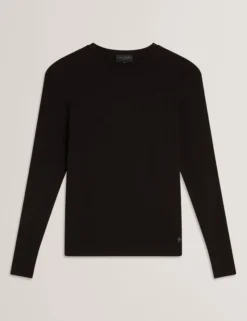 Figurbetontes Langarmshirt aus weichem Jersey