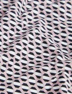 Geometrisches Jersey-Top-Geschenkset, 3er-Pack