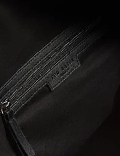 Große Reisetasche aus genarbtem Kunstleder