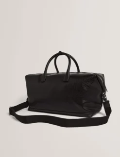 Große Reisetasche aus genarbtem Kunstleder