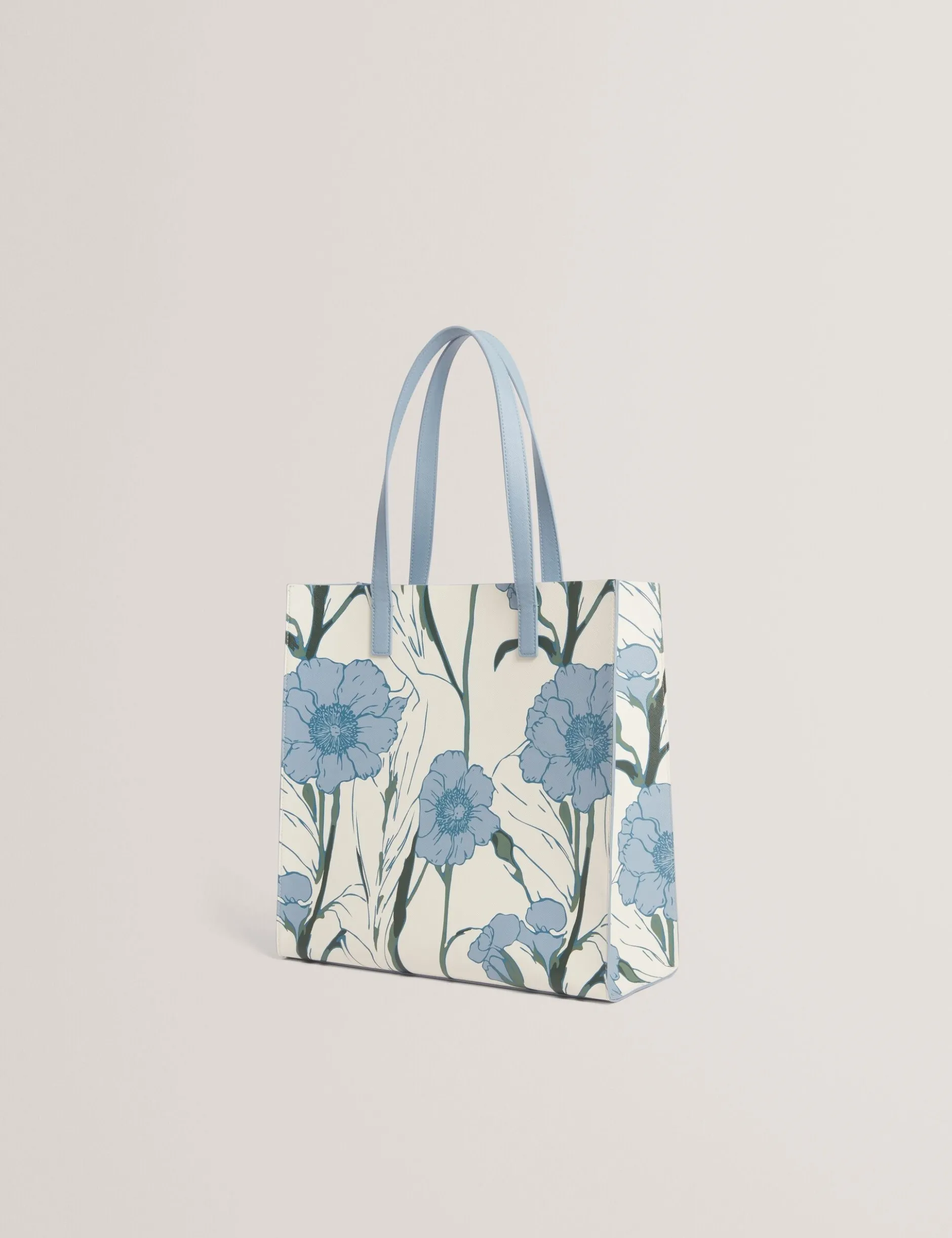 Große Tasche mit Blumenmuster