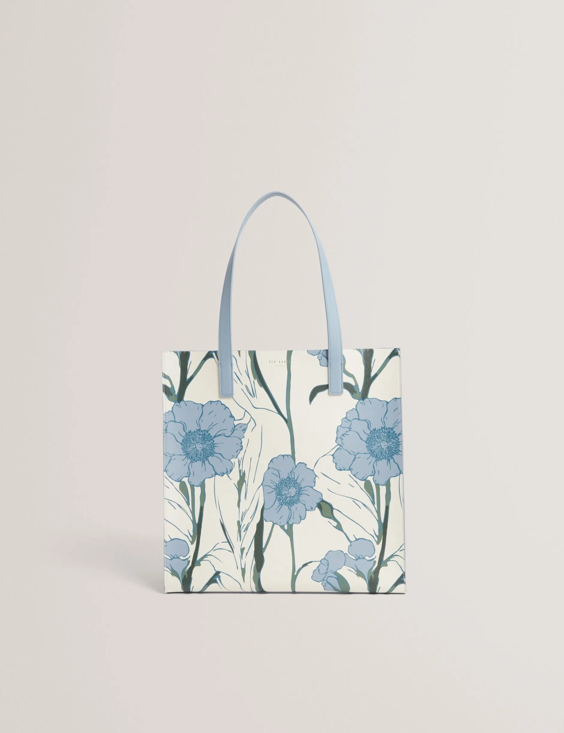 Große Tasche mit Blumenmuster