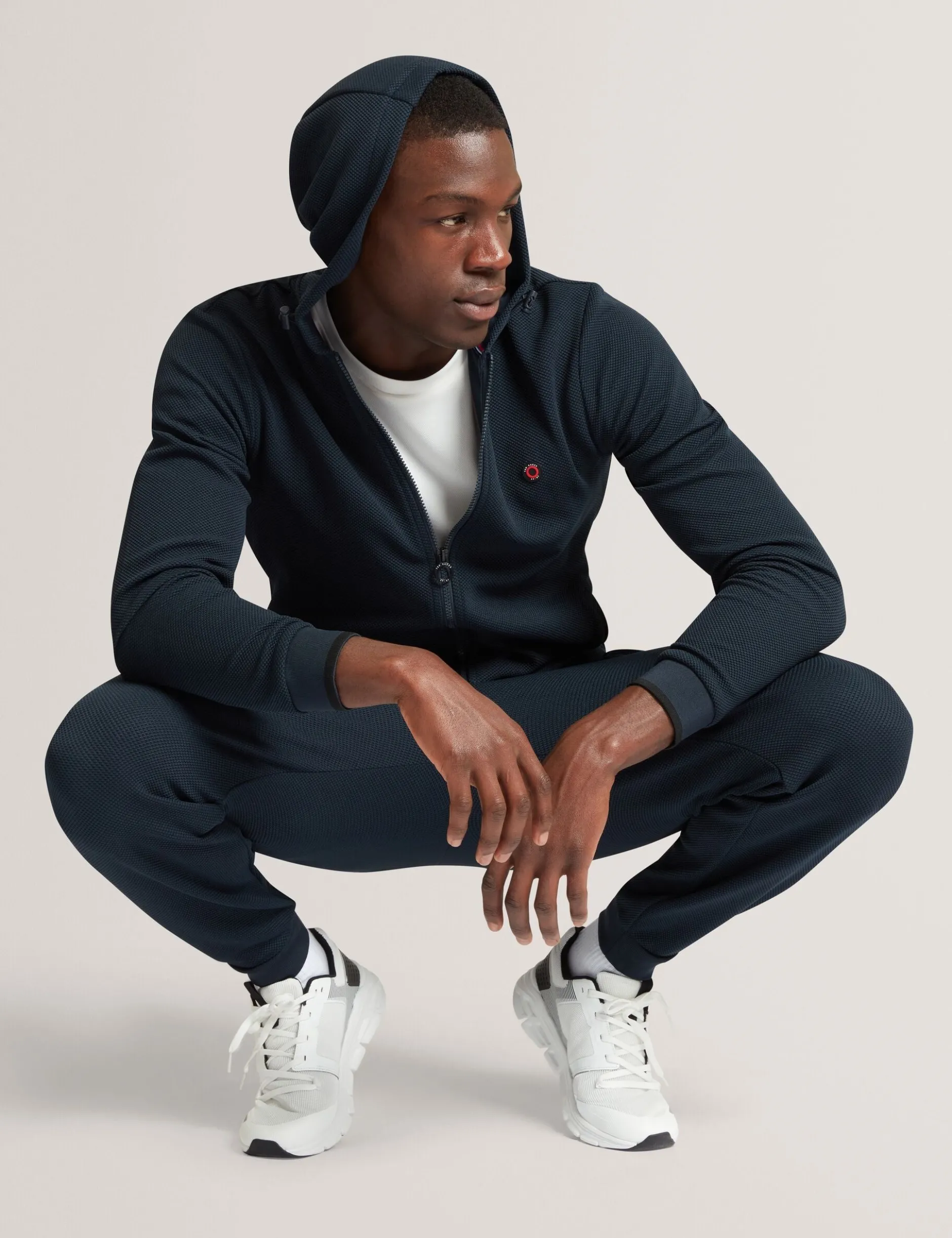 Jogginganzug mit Piquet-Bündchen