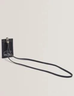 Kartenhalter-Lanyard aus Kunstleder