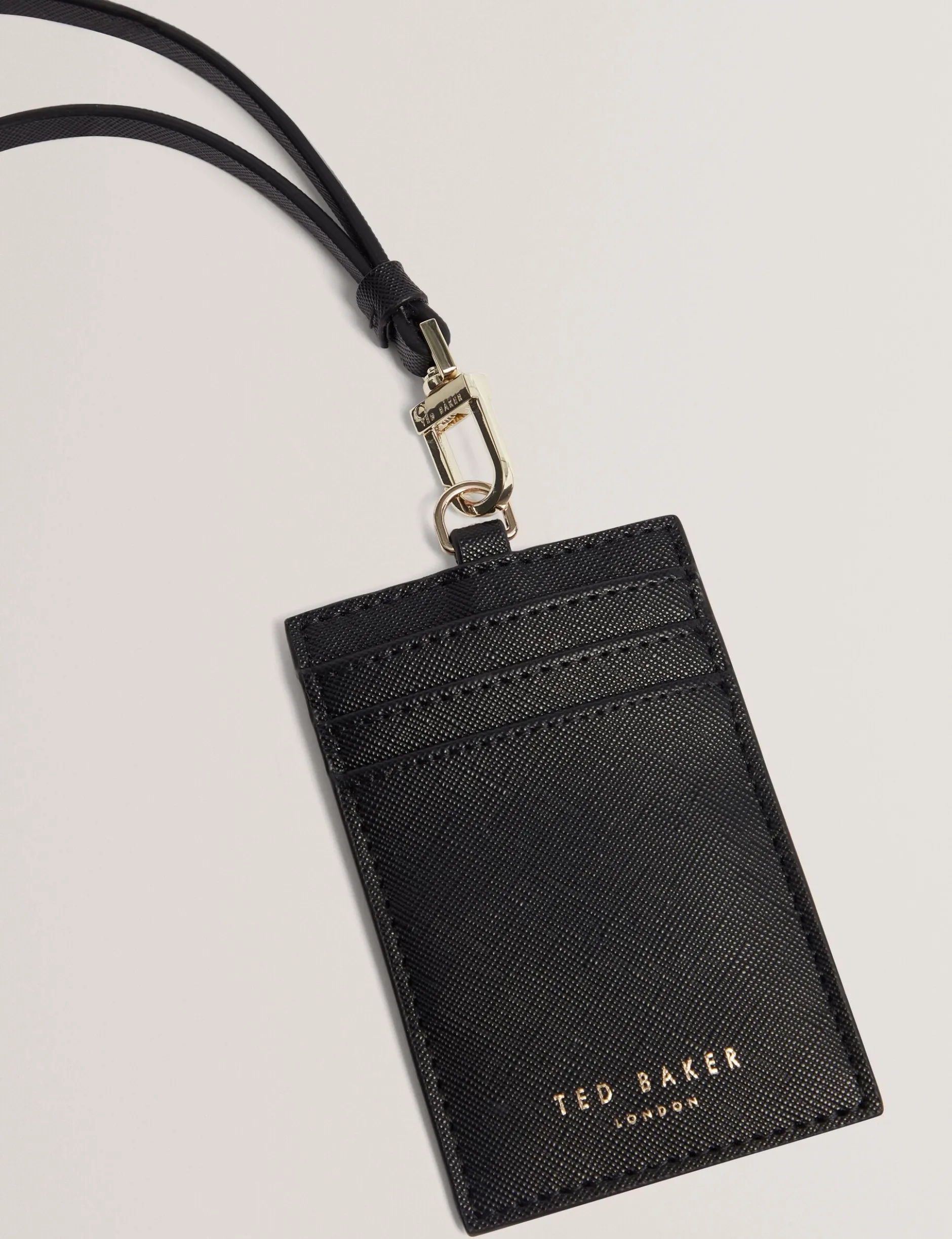 Kartenhalter-Lanyard aus Kunstleder