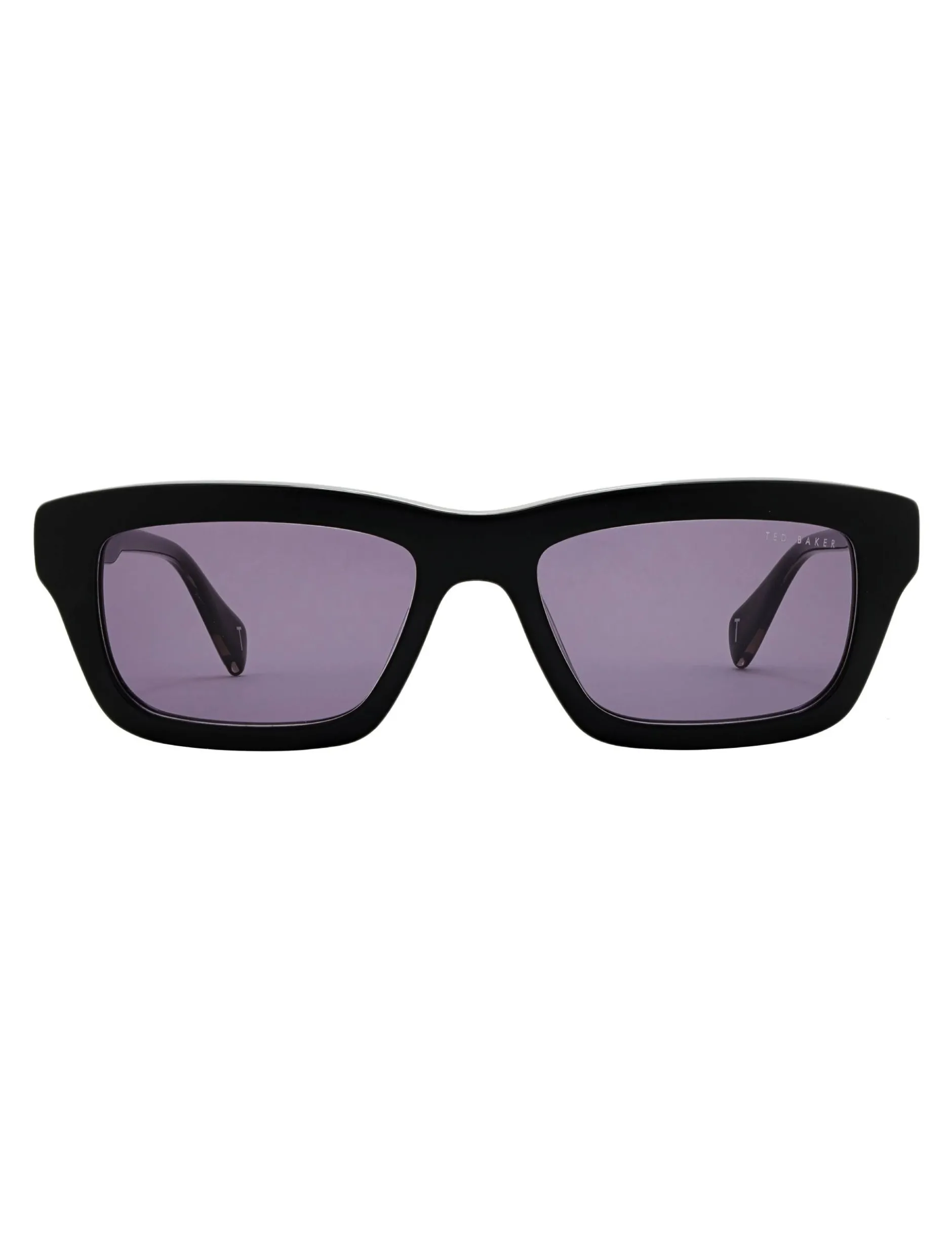 Klobige rechteckige Acetat-Sonnenbrille