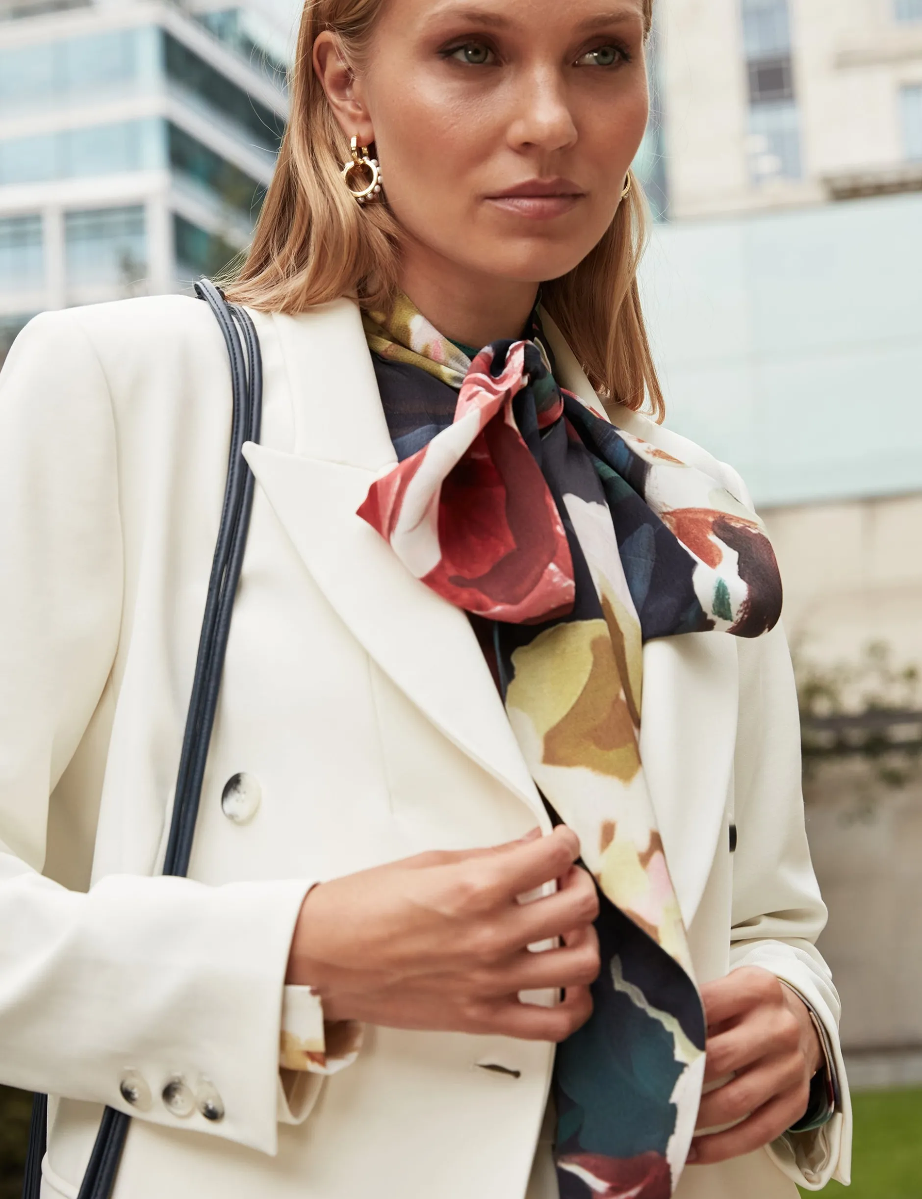 Lässiger zweireihiger Ponter-Blazer