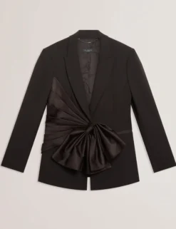Maßgeschneiderter Blazer mit Satinschleife