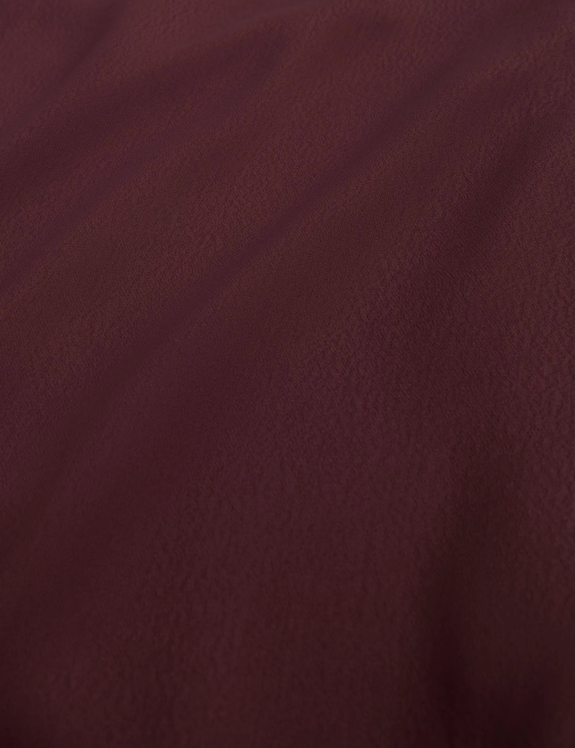 Midikleid aus Crêpe mit Rüschenbesatz und langen Ärmeln