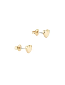 Mini-Herz-Ohrstecker
