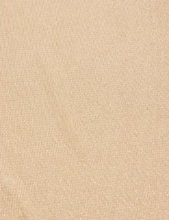 Minikleid aus Jersey mit Metallic-Webmuster