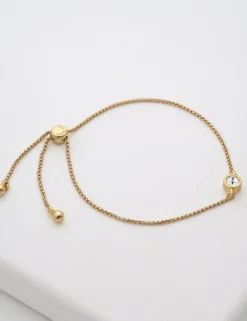 Mini-Kristall-Armband mit verstellbarem Schieber