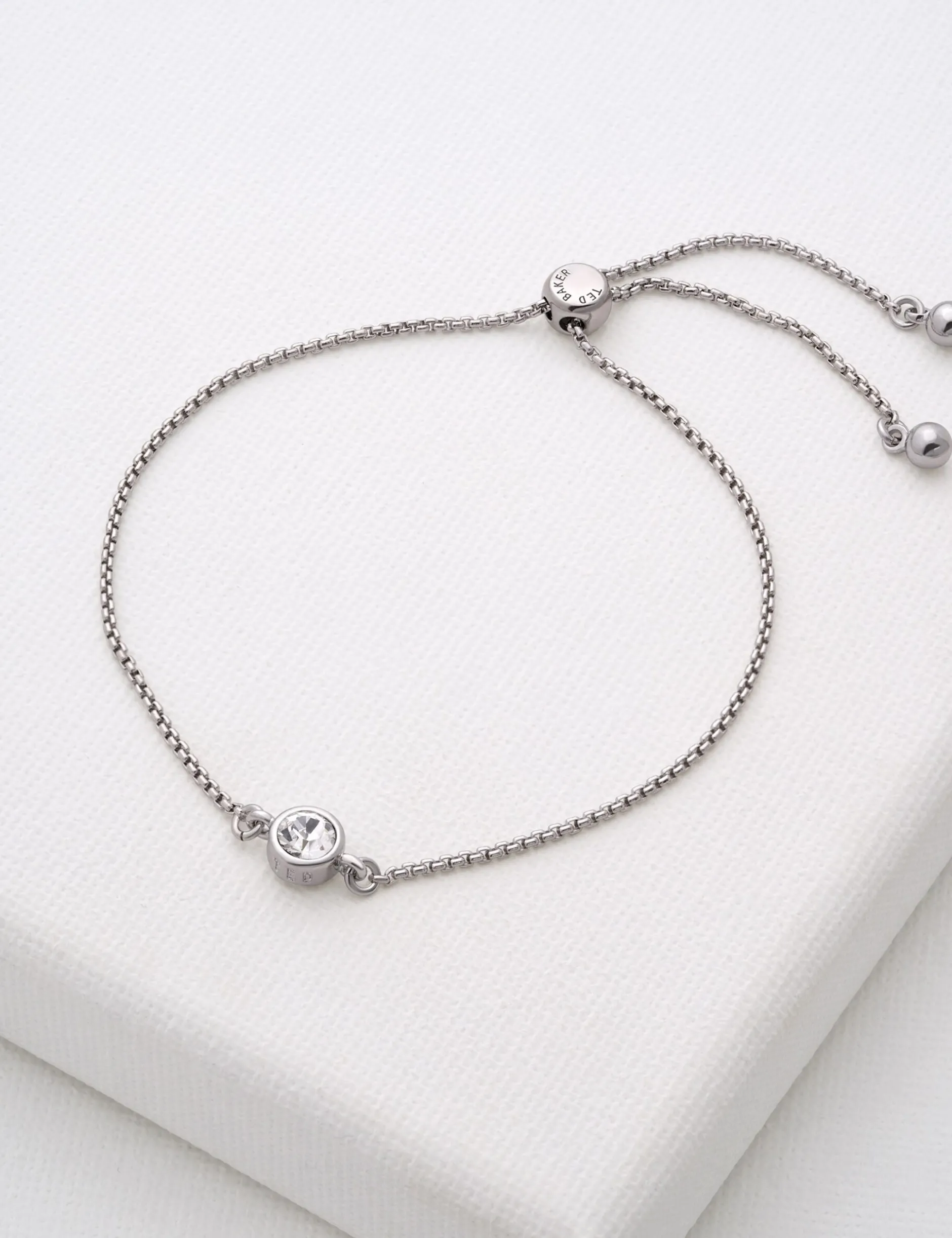 Mini-Kristall-Armband mit verstellbarem Schieber