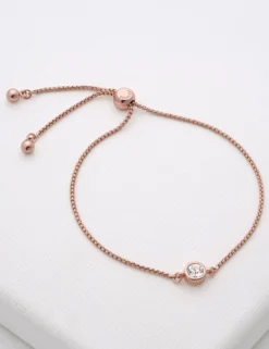 Mini-Kristall-Armband mit verstellbarem Schieber