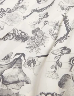 Nottingham Midi-Hemdkleid mit Spitzenprint