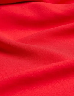 One-Shoulder-Maxikleid aus Webstoff