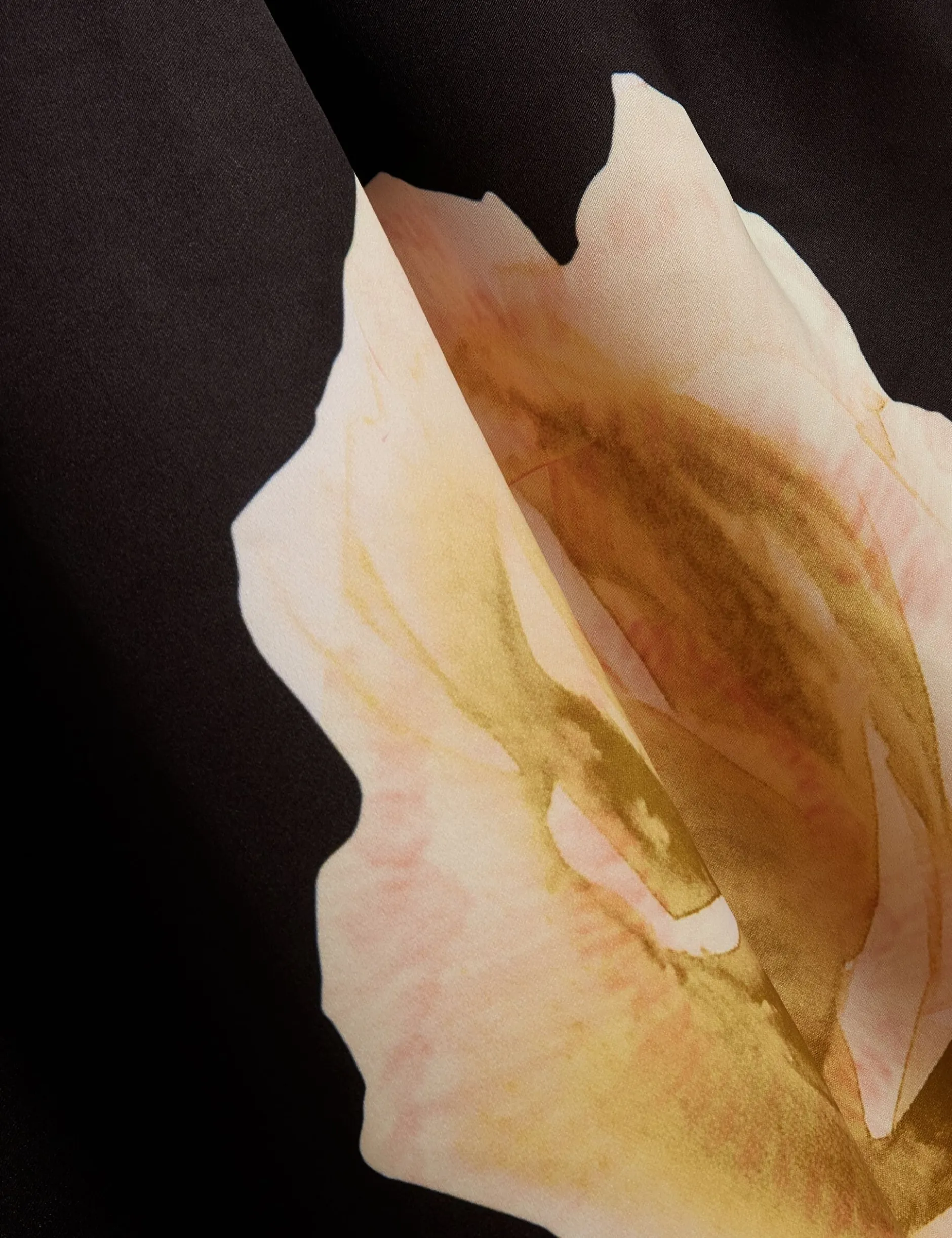 Ärmelloses Midi-Kleid mit Rosenmuster