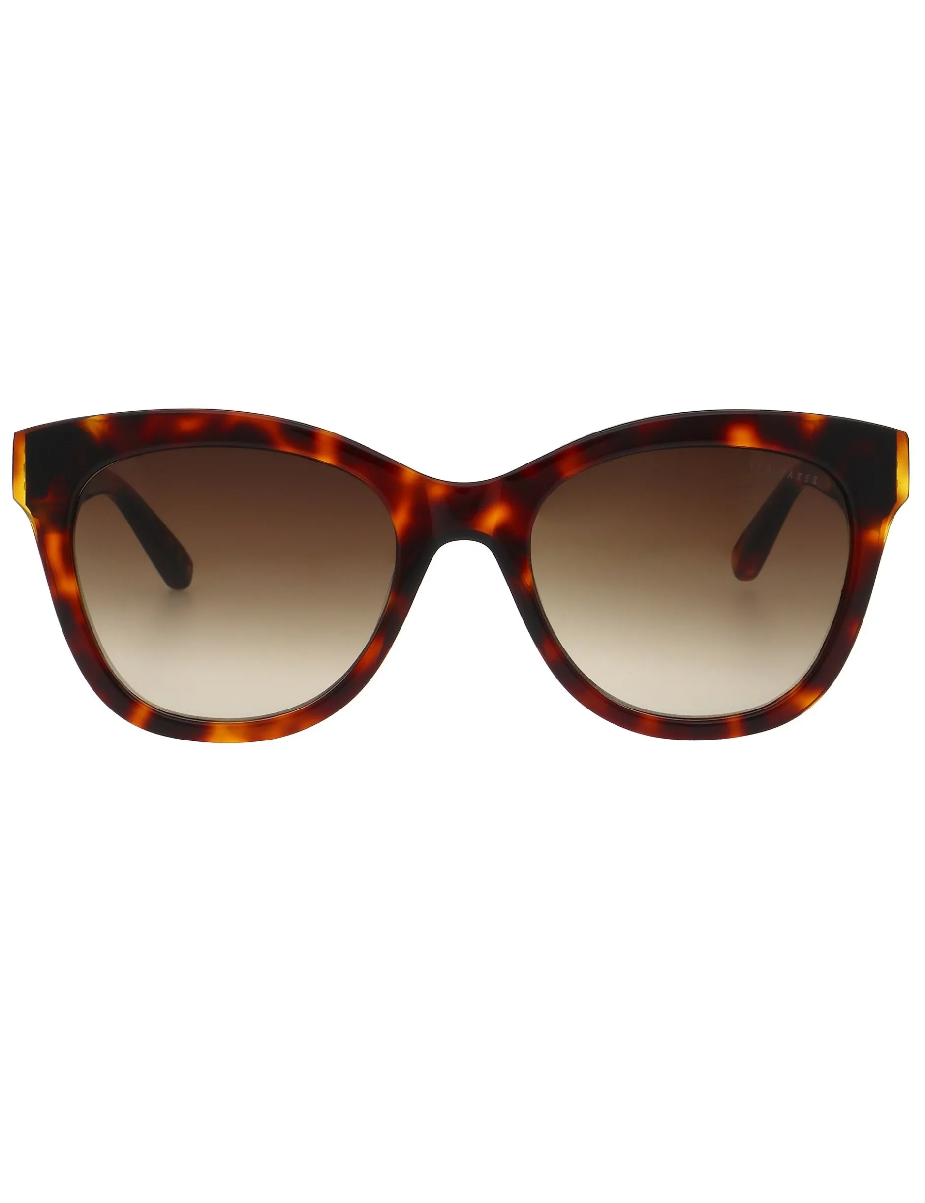 Runde Sonnenbrille mit klobigem Rahmen