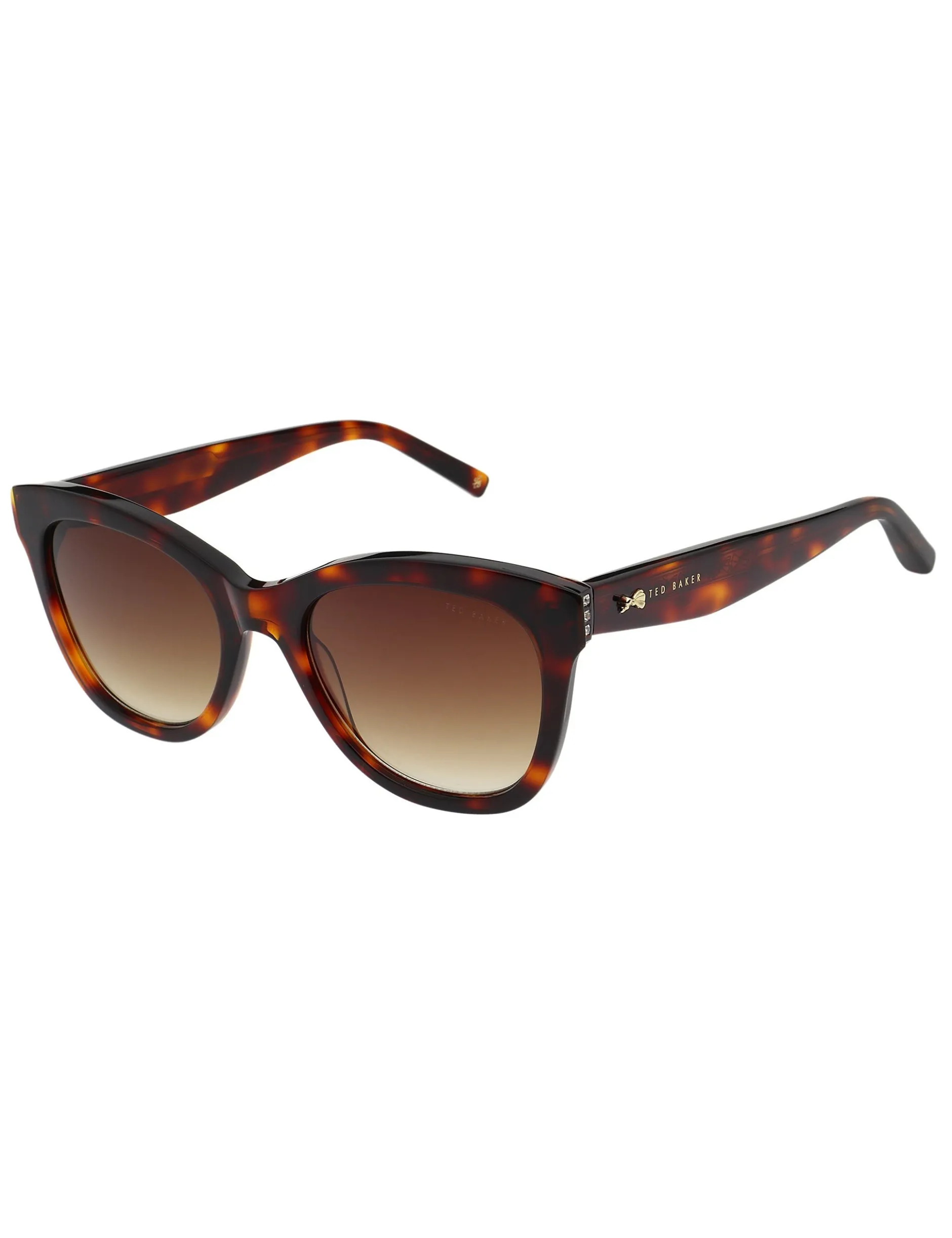 Runde Sonnenbrille mit klobigem Rahmen