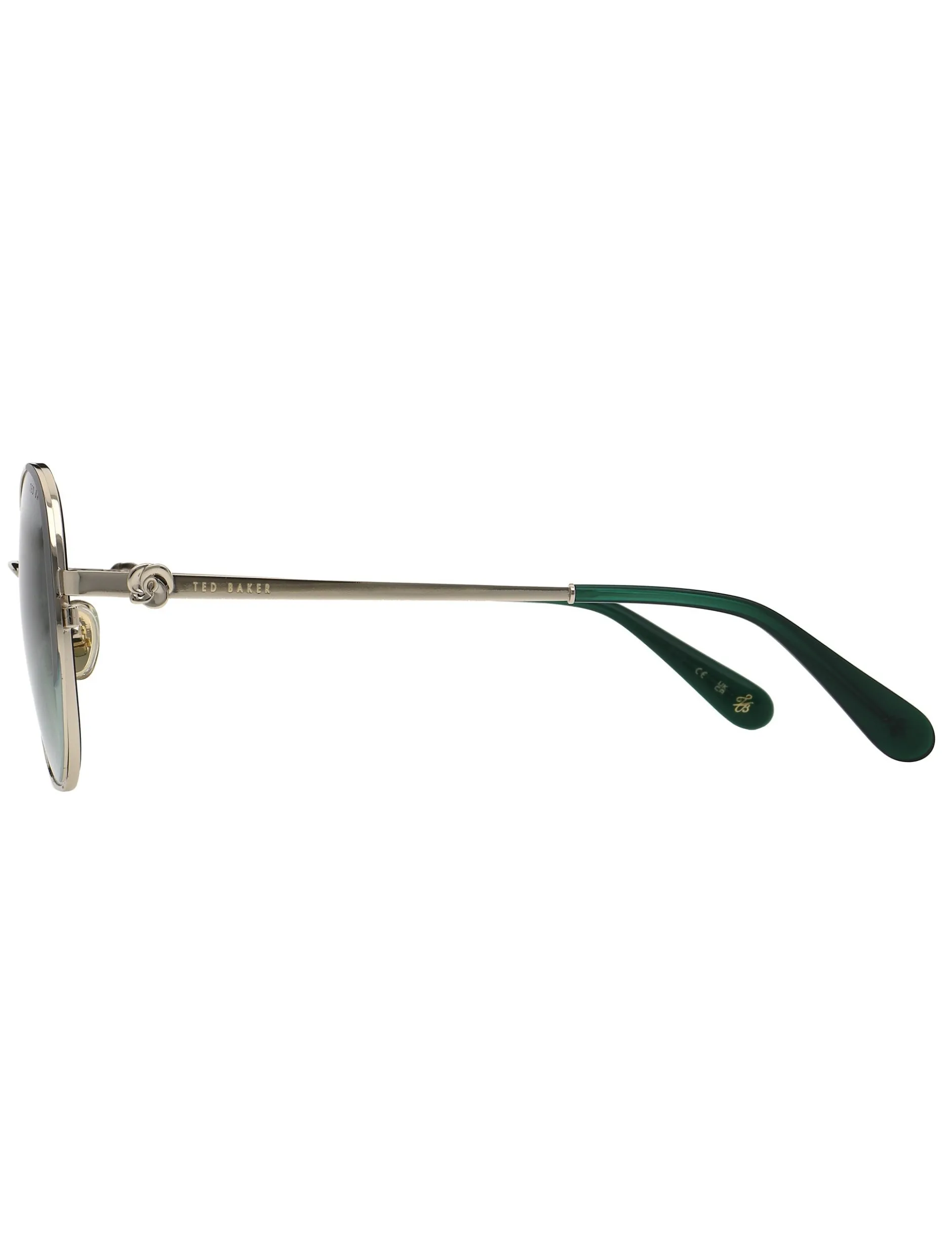 Runde Sonnenbrille mit Metallrahmen
