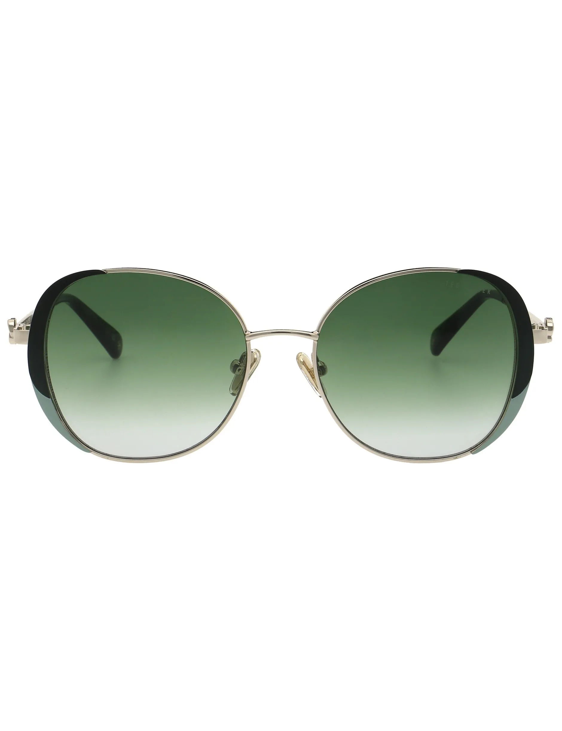 Runde Sonnenbrille mit Metallrahmen