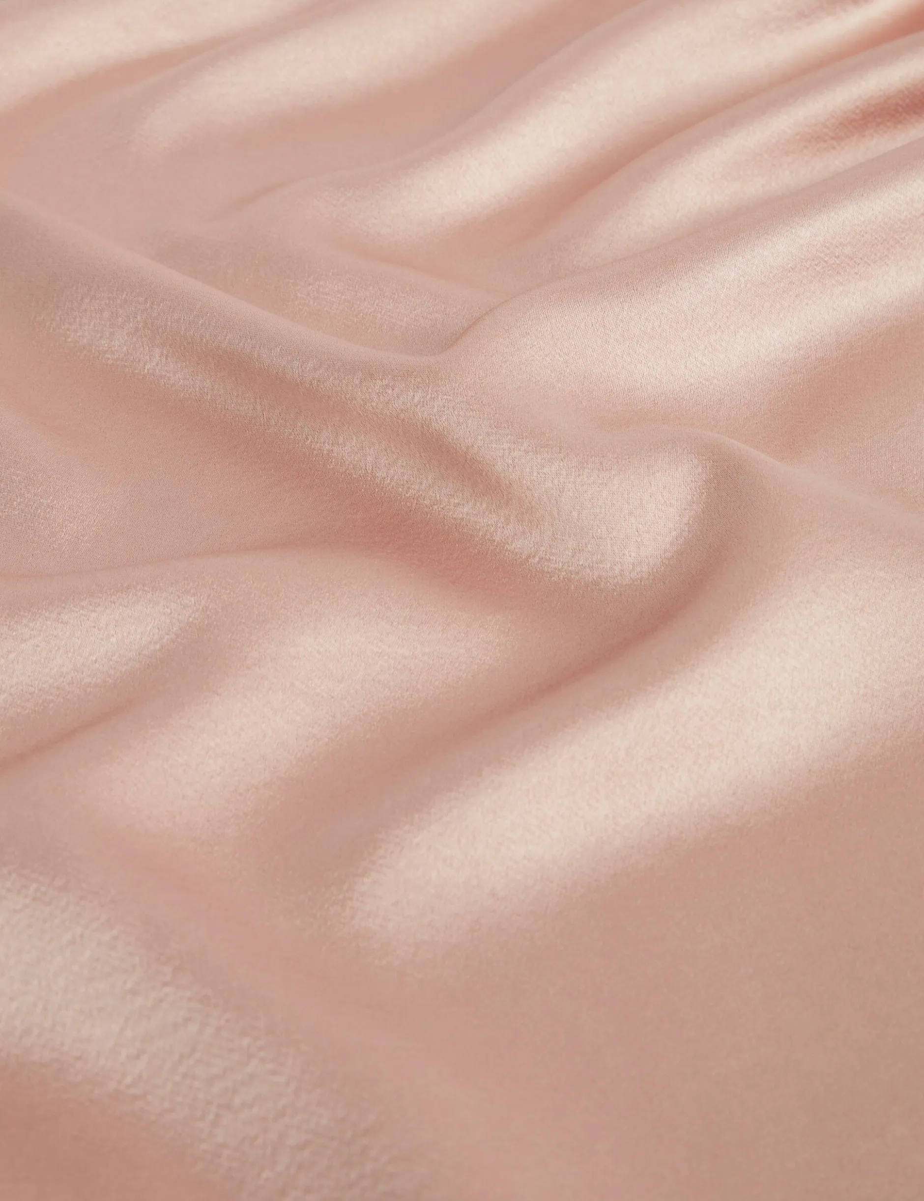Satin-Midikleid mit hohem Wasserfallausschnitt