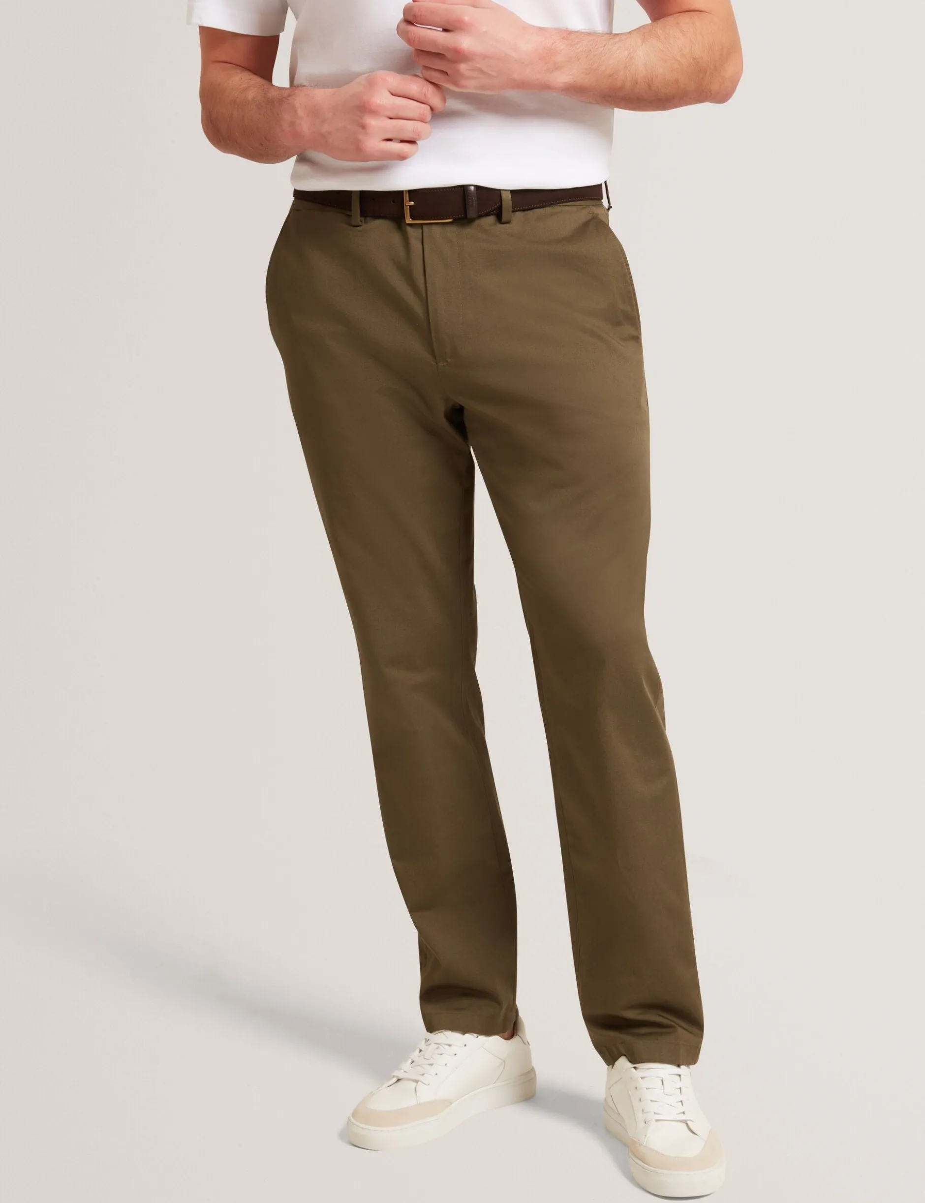 Slim Fit Chinos aus Stretch-Baumwolle