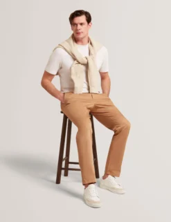 Slim Fit Chinos aus Stretch-Baumwolle