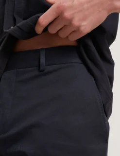 Slim Leg Stretch Cotton Chino Shorts