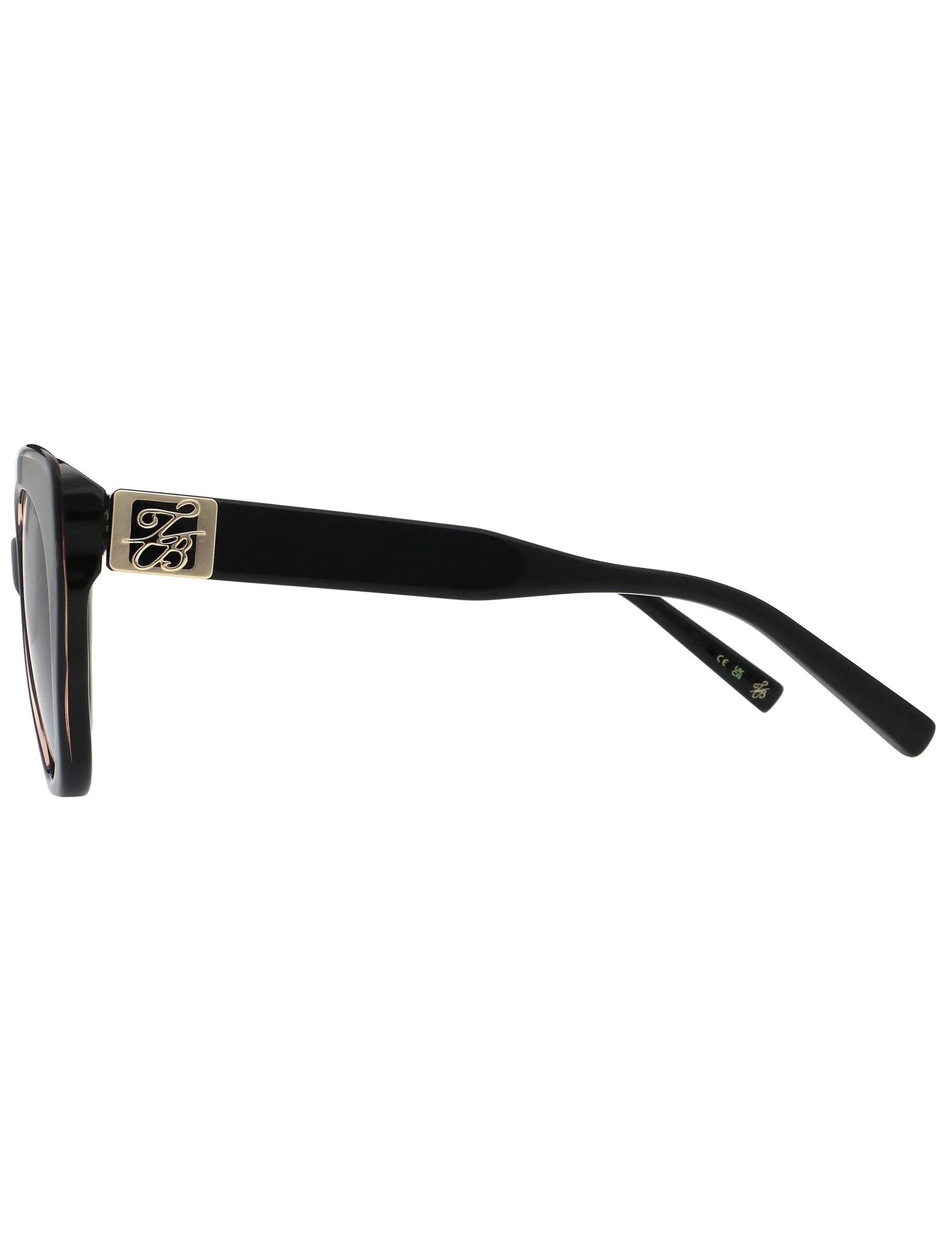 Sonnenbrille mit Schmetterlingsrahmen aus Acetat