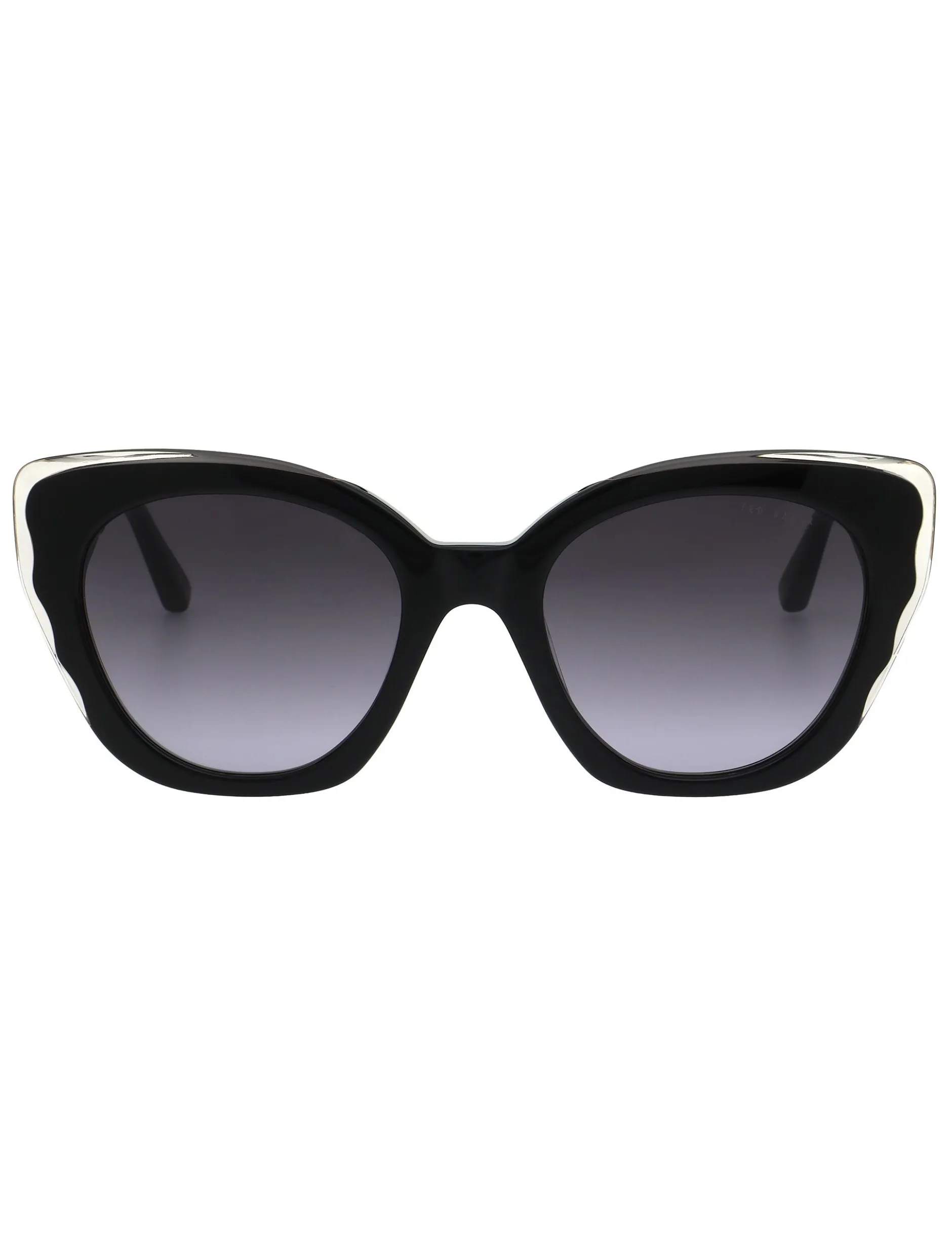 Sonnenbrille mit Schmetterlingsrahmen aus Acetat