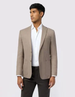 Strukturierter Blazer aus hochwertigem Wollmischgewebe