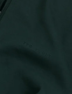 Sweatshirt aus Stretch-Baumwolle mit Reißverschlusskragen
