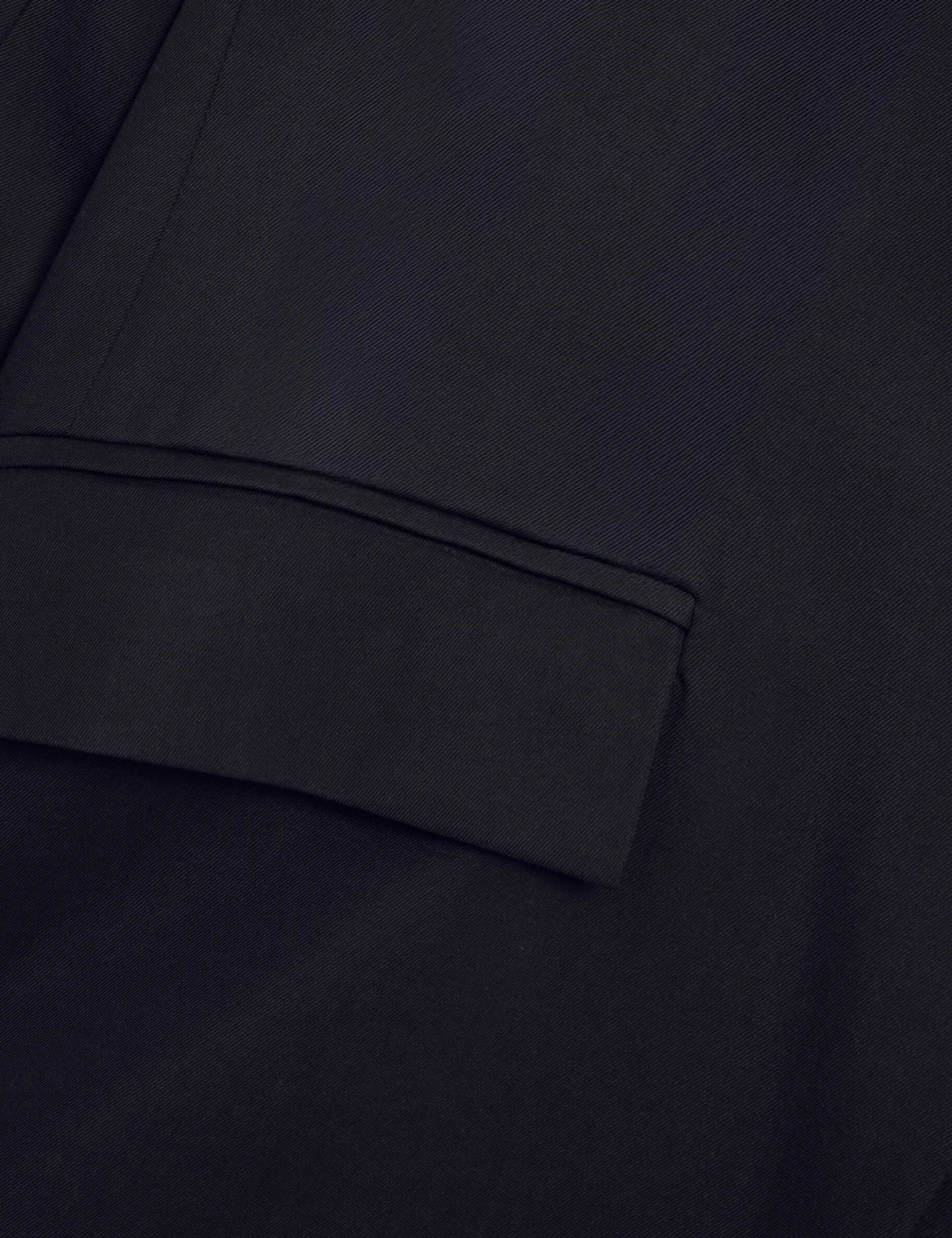 Taillierter Blazer aus Wollmischgewebe