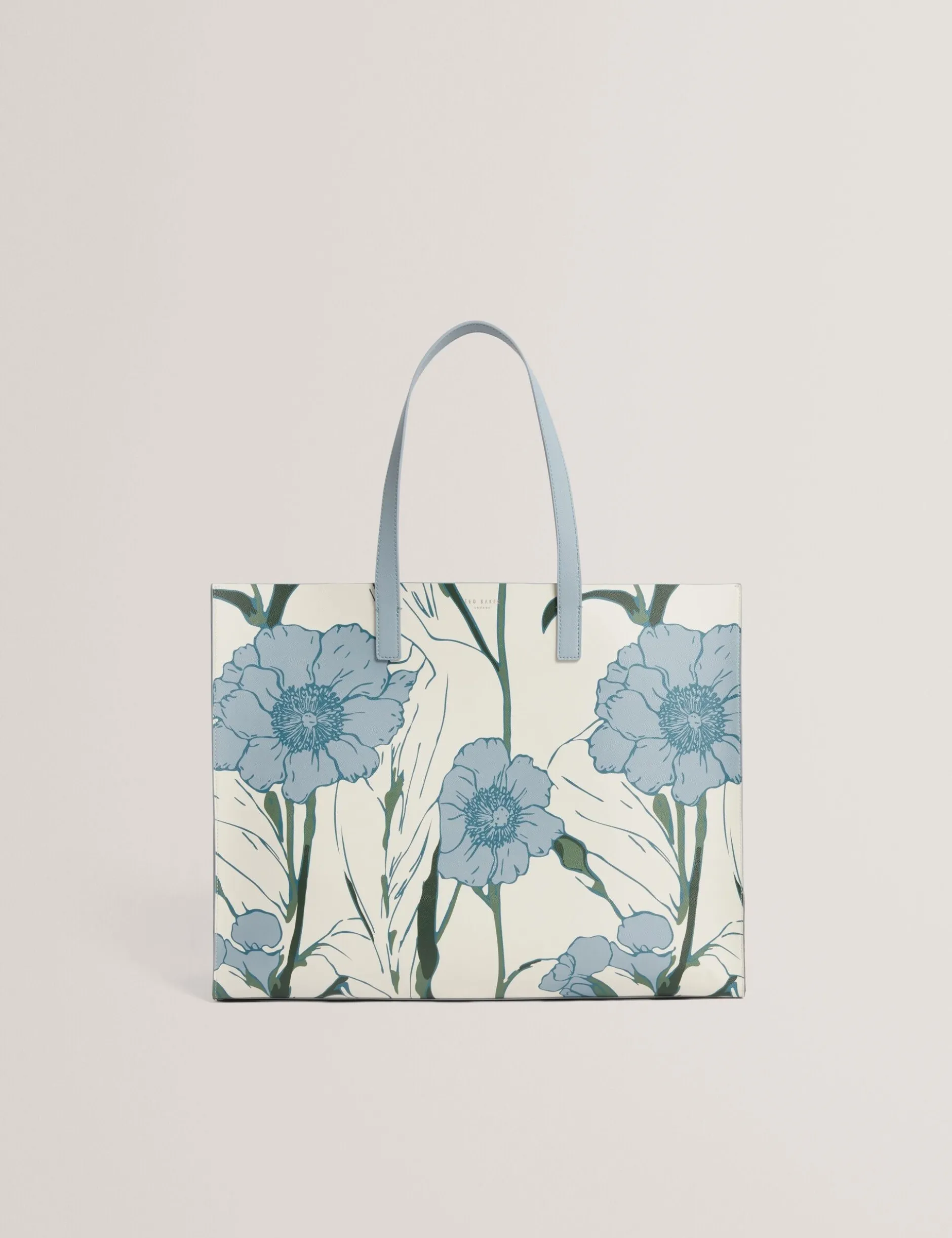 Tasche mit Blumenmuster (breite Ausführung)