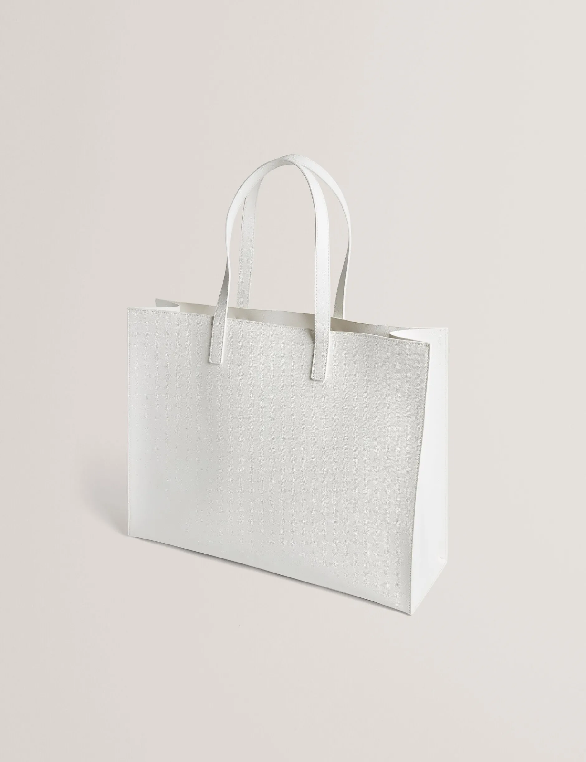 Tasche mit breitem Gurtband-Print und Icon-Motiv