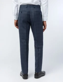 Tonale Karo-Performance-Slim-Anzughose