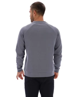 Trainings-Sweatshirt mit geprägtem Logo und Rundhalsausschnitt